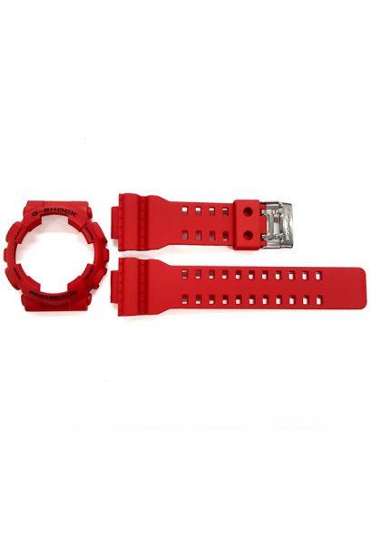 Casio G-Shock กรอบและสาย รุ่น GA-110FC-1A (สีแดง)